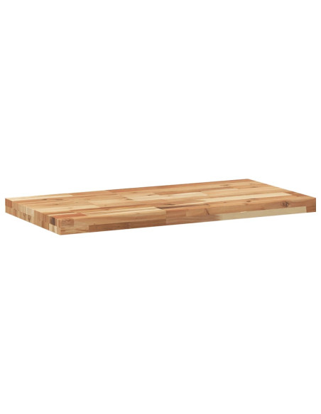 Mensole da Parete 3 pz 80x40x4 cm Legno Acacia Rifinito a Olio
