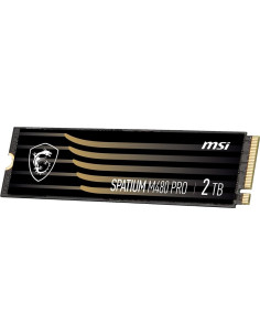 MSI SPATIUM M480 PRO PCIE 4.0 NVME M.2 2TB drives allo stato solido PCI Express 4.0 3D NAND