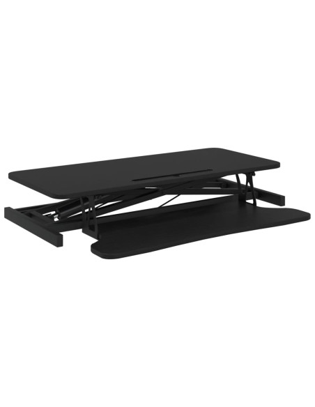 Banco da Lavoro Regolabile 90x40x(13-50) cm in Acciaio e Legno