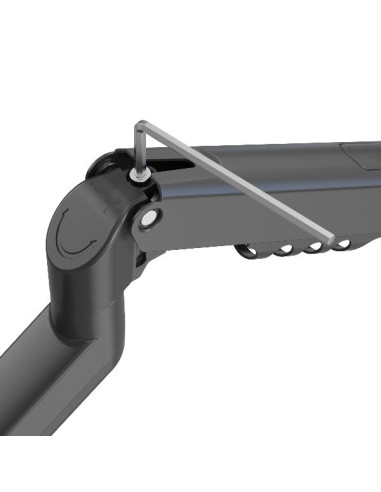 SUPPORTO MONITOR 1 BRACCIO NERO