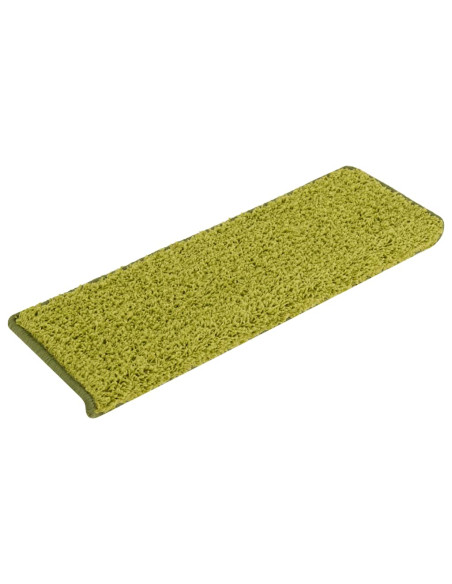 Tappetini per Scale 30 pz 65x21x4 cm Verdi