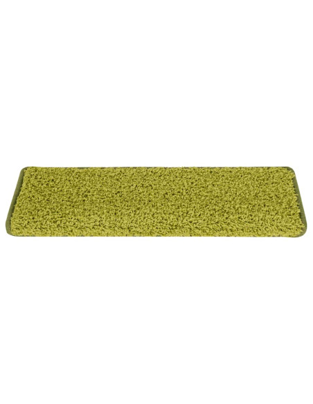 Tappetini per Scale 30 pz 65x21x4 cm Verdi