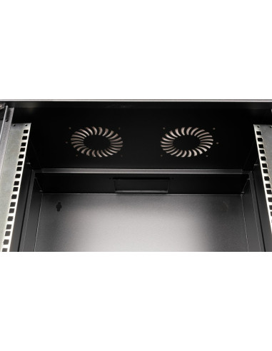 Equip EWM-12-5440-B rack 12U Da parete Nero