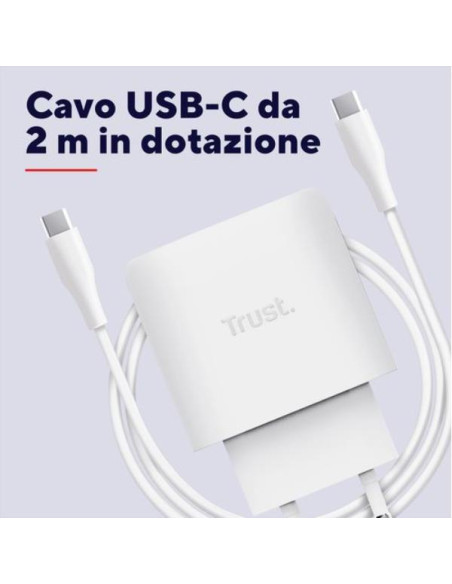 MAXO 65W USB-C GAN CHARGER WHITE