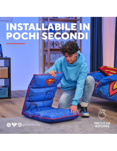 GXT718SM RAYZEE FLR CHAIR SUPERMAN