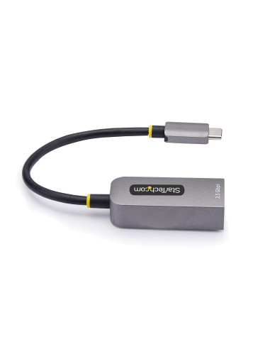 StarTech.com Adattatore Ethernet USB C, Convertitore di Rete/NIC NBASE-T 2.5/1GbE da USB Type-C 3.0 a RJ45. Compatibile Thunderb