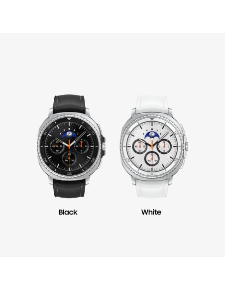 Samsung Galaxy Watch8 Classic (Black, BT, 46mm) Smartwatch Galaxy AI, design resistente agli urti, lunetta girevole, processore 