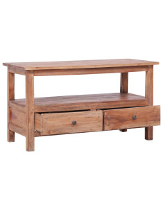 Mobile Porta TV 90x40x50 cm in Legno Massello di Recupero