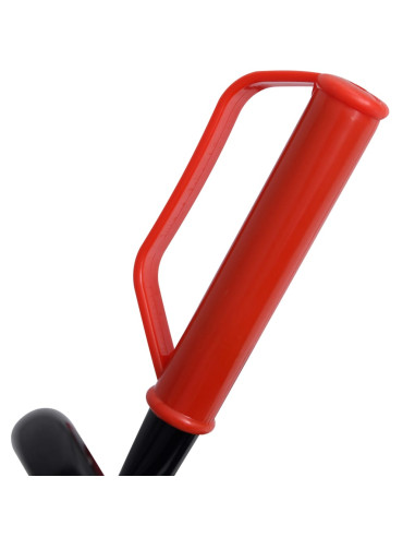 Carrello a Mano Telescopico 200 kg Nero e Rosso