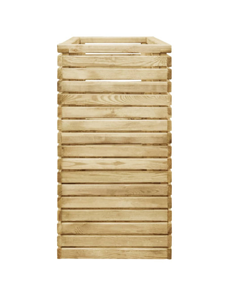 Letto Rialzato 100x50x100 cm in Pino impregnato
