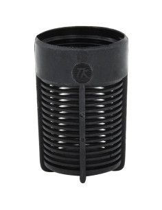 Tubo di Aspirazione con Raccordi in Ottone Nero 1" 7 m in PVC