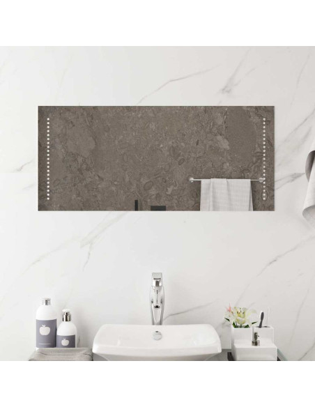Specchio da Bagno con Luci LED 90x40 cm