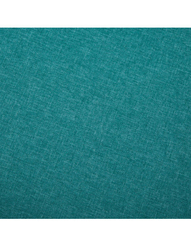 Divano a 3 Posti in Tessuto Verde