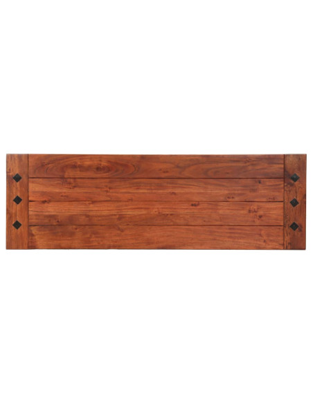 Panca 110 cm in Legno Massello di Acacia