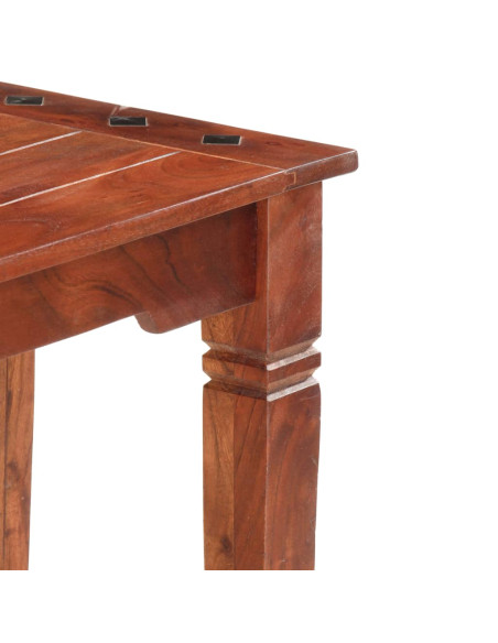 Panca 110 cm in Legno Massello di Acacia