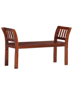 Panca 111 cm in Legno Massello di Acacia 2