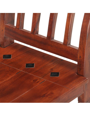 Panca 111 cm in Legno Massello di Acacia