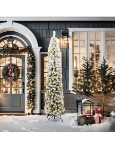 Albero di Natale snodato Verde 55 x 55 x 210 cm