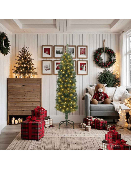 Albero di Natale snodato Verde 48 x 48 x 180 cm