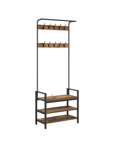 Appendiabiti Legno vecchio 75 x 34 x 184 cm Legno multistrato