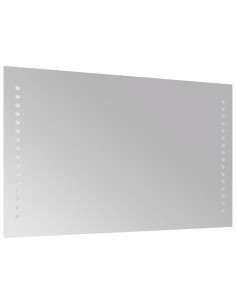 Specchio da Bagno con Luci LED 30x50 cm