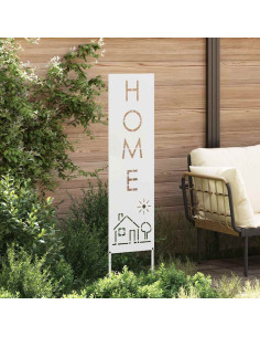 Schermo per privacy in giardino Traforo Bianco 32 x 140 cm