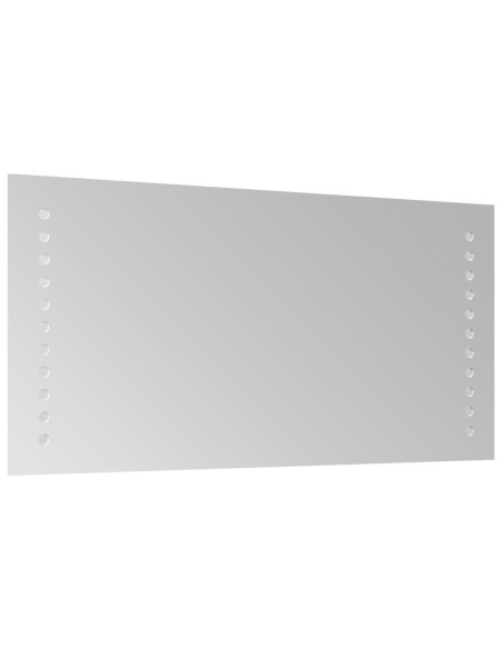 Specchio da Bagno con Luci LED 20x40 cm