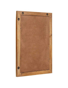 Specchio Marrone chiaro 57 x 70 x 3 cm legno massello di mango