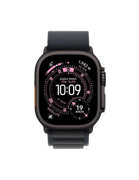APPLE WATCH ULTRA 3GPS + CELLULAR49MMBLACK TITANIUM CASE WITH BLACK ALPINE LOOP - MEDIUM