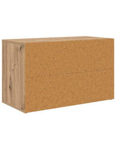 Scarpiera rovere artigianale 75 x 35 x 45 cm Legno multistrato