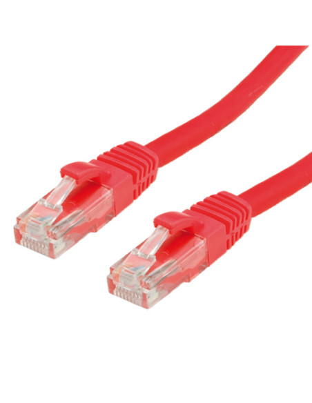 VALUE CAVO DI RETE CAT 6, E, 3M, ROSSO