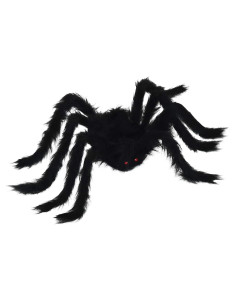Decorazione Ragno di Halloween Regolabile 6 pcs Nero 75 cm