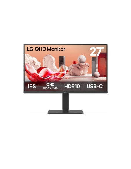 LG 27BA65QB-B.AEU Monitor PC 68,6 cm (27") 2560 x 1440 Pixel Wide Quad HD LED Nero