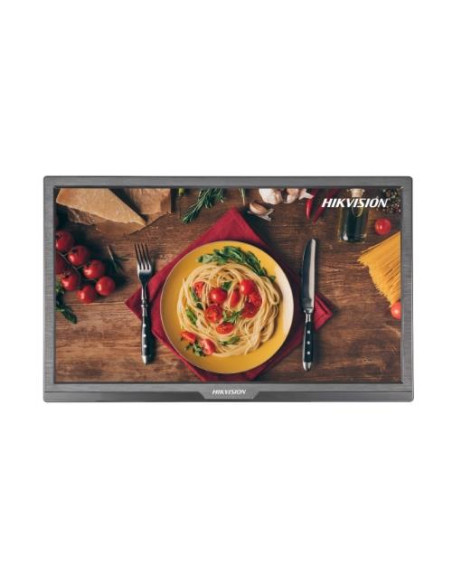 HIKVISION DIGITAL SIGNAGE FHD 22" PLASTICO 2GB ANDROID 8.1 250CD/M2 - Staffa inc. - DS-D6022FN-B Trasp. da Concordare
