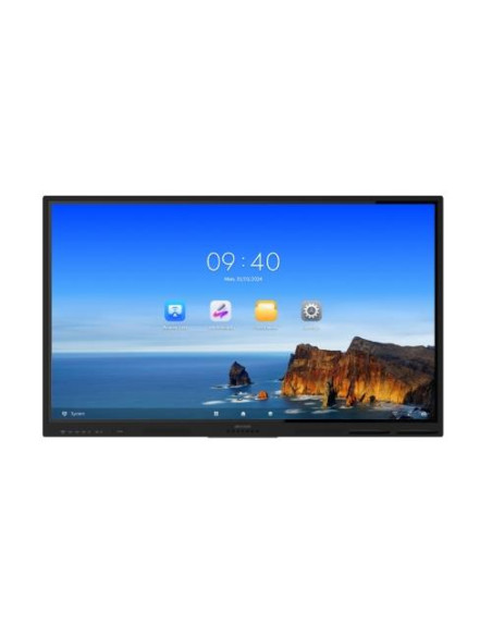 MONITOR TOUCH Interattivo HIKVISION 86'' 4K,Wi-fi/BT, Android 13, 8GB, 64GB, Staffa inc. - DS-D5B86RB/EL