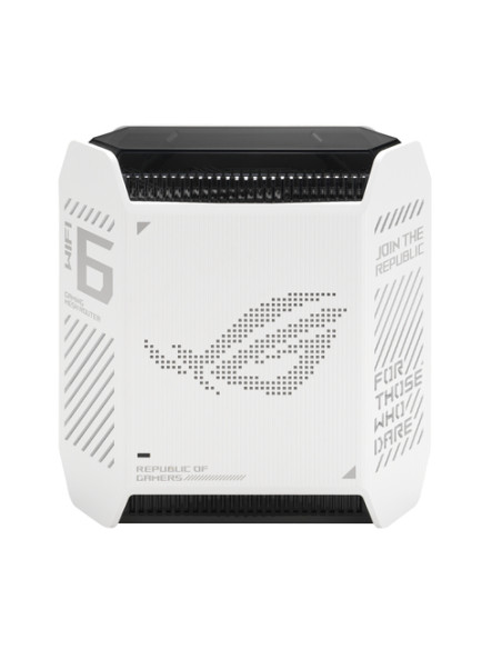 ASUS ROG Rapture GT6 Banda tripla (2.4 GHz/5 GHz/5 GHz) Wi-Fi 6 (802.11ax) Bianco 4 Interno
