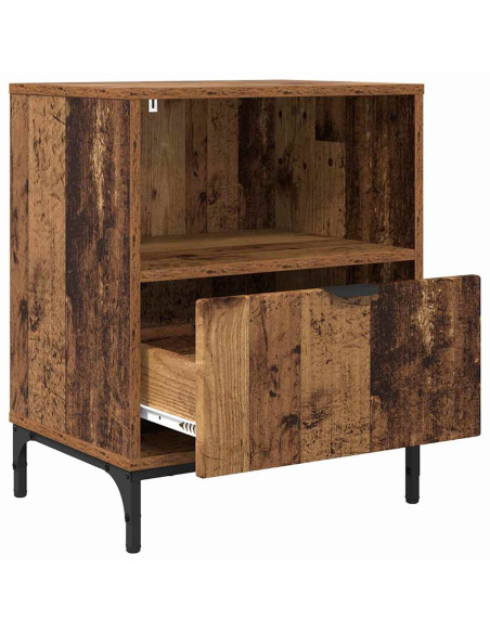 Comodino Legno vecchio 49 x 36 x 61 cm Legno multistrato
