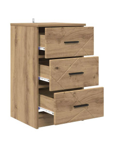 Armadio da Notte rovere artigianale 38 x 38 x 66 cm