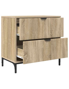 Comodino rovere sonoma 63.5 x 36 x 61 cm Legno multistrato
