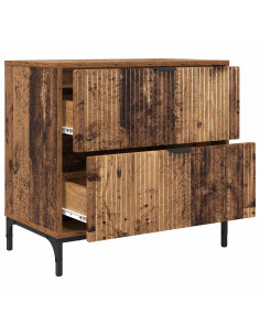 Comodino Legno vecchio 63.5 x 36 x 61 cm Legno multistrato