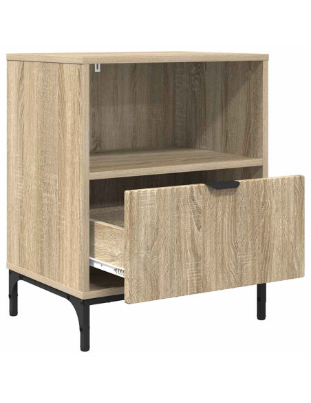 Comodini 2 pcs rovere sonoma 49 x 36 x 61 cm Legno multistrato