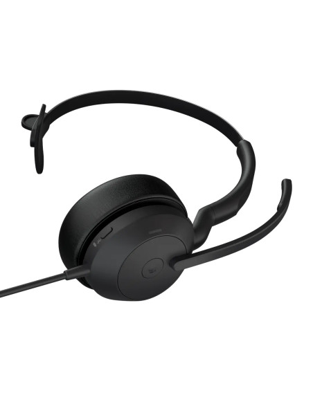 Jabra Evolve2 50 Auricolare Cablato A Padiglione Ufficio USB Type-C / USB Type-A Bluetooth Nero