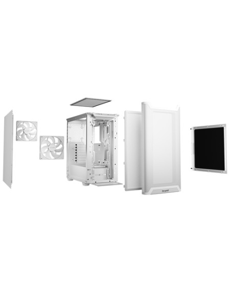 be quiet! PURE BASE 501 Airflow White Midi Tower Bianco