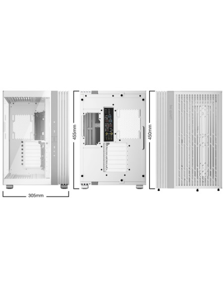 be quiet! LIGHT BASE 600 DX White Midi Tower Bianco