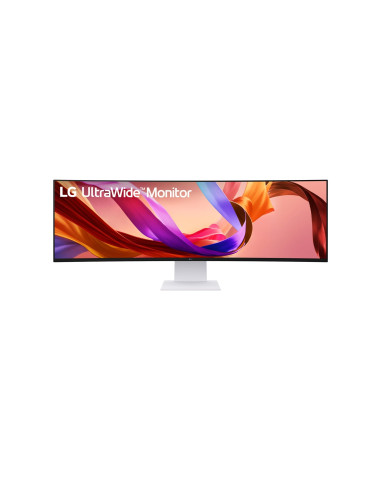 LG 49U950A-W Monitor PC 124,5 cm (49") 5120 x 1440 Pixel Dual QHD LED Nero, Bianco