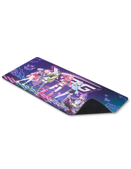 XPG Frontline XL Saga Tappetino per mouse per gioco da computer Nero, Multicolore