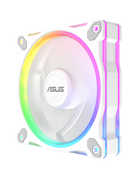 ASUS Prime MR120 Fan ARGB Reverse White Case per computer Ventilatore 12 cm Bianco