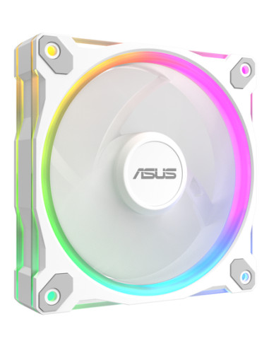 ASUS Prime MR120 Fan ARGB White Case per computer Ventilatore 12 cm Bianco