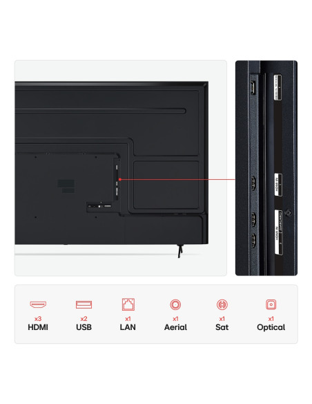 LG 86UA75006LA TV 2,18 m (86") 4K Ultra HD Smart TV Wi-Fi Nero