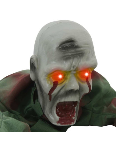 Zombie strisciante di Halloween Verde 112 x 25.5 x 21.5 cm